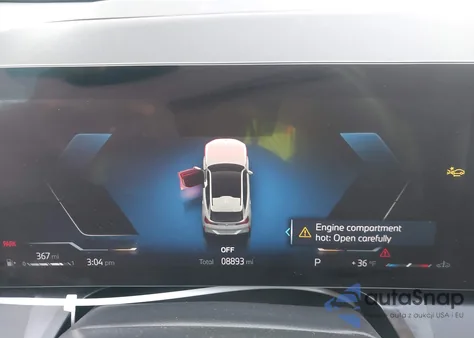 2025 BMW X3 30 xDrive z USA, uszkodzony, nr VIN 5UX53GP04S9Y74280